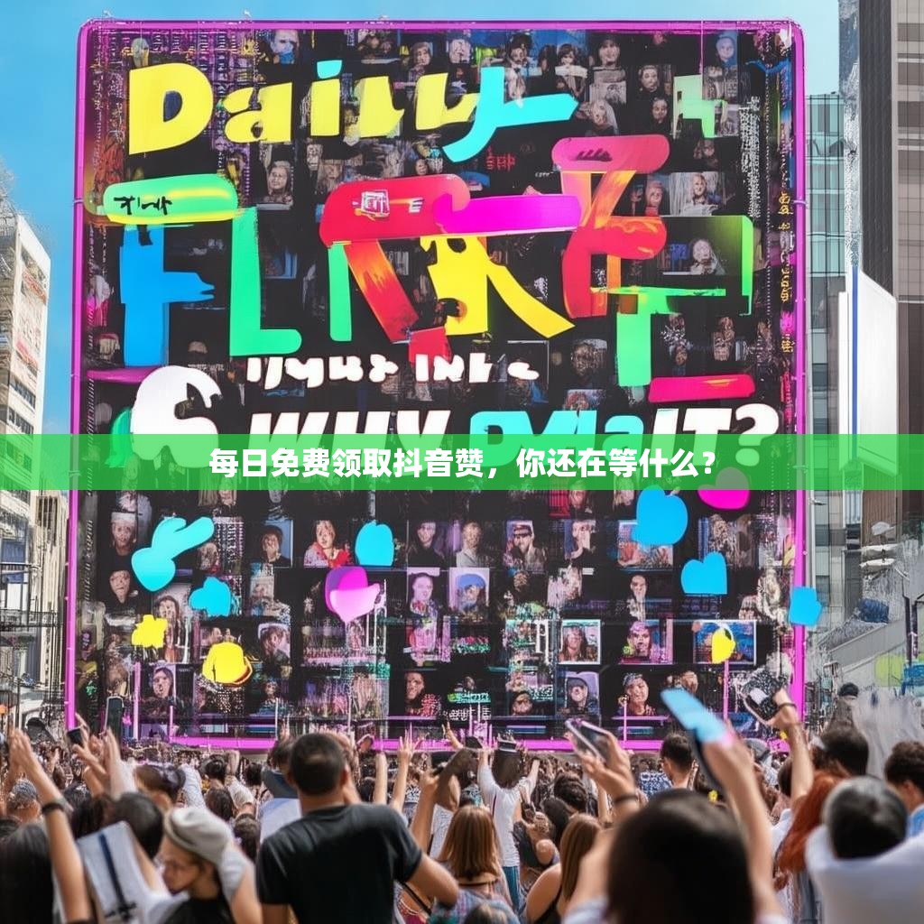 每日免费领取抖音赞，你还在等什么？