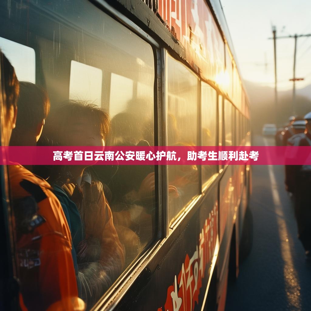 高考首日云南公安暖心护航，助考生顺利赴考