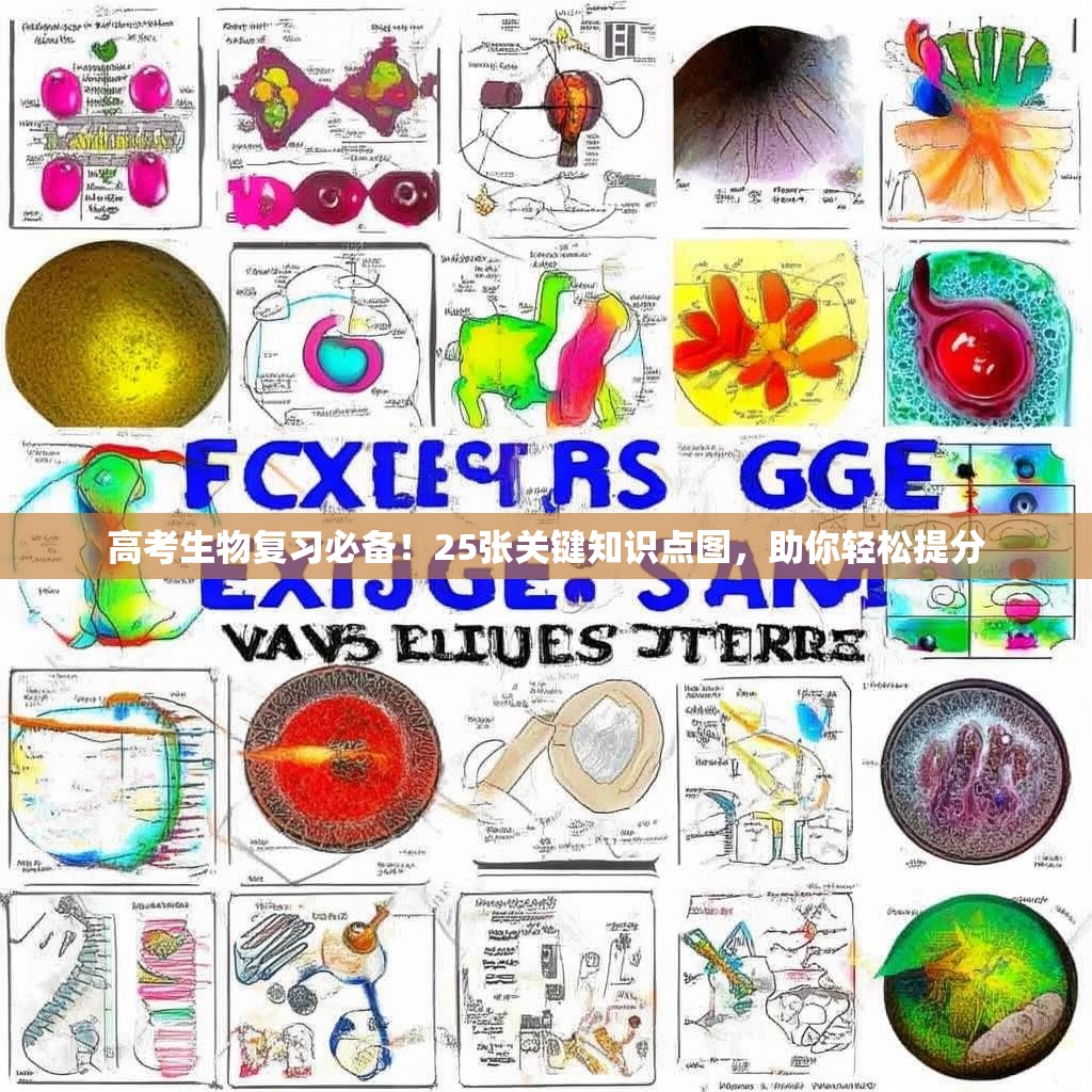高考生物复习必备！25张关键知识点图，助你轻松提分