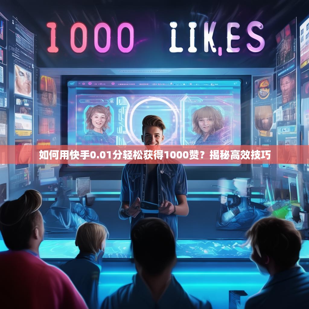 如何用快手0.01分轻松获得1000赞?揭秘高效技巧
