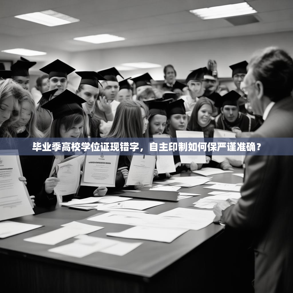毕业季高校学位证现错字，自主印制如何保严谨准确？