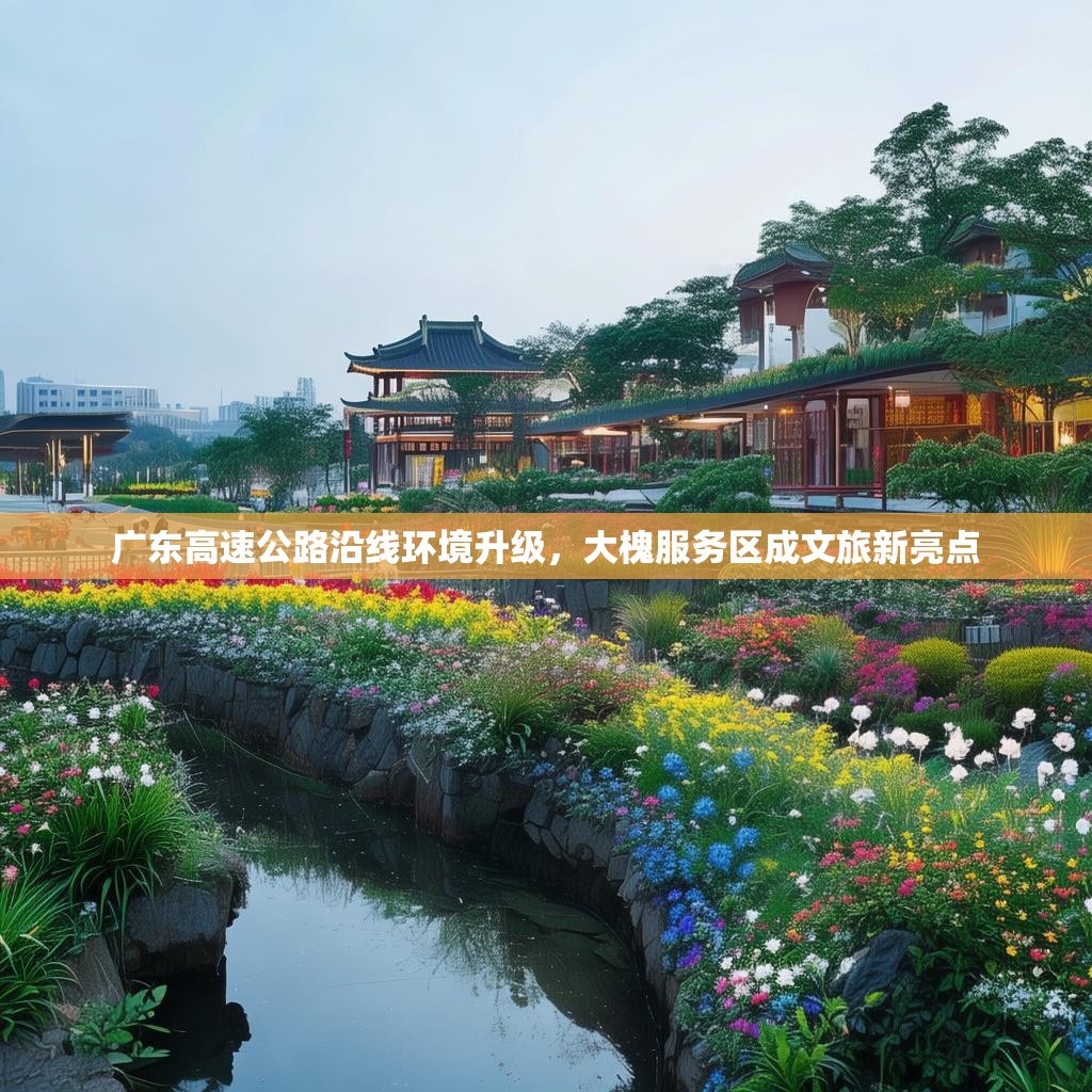 广东高速公路沿线环境升级，大槐服务区成文旅新亮点