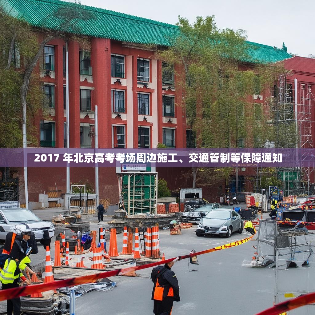 2017 年北京高考考场周边施工、交通管制等保障通知