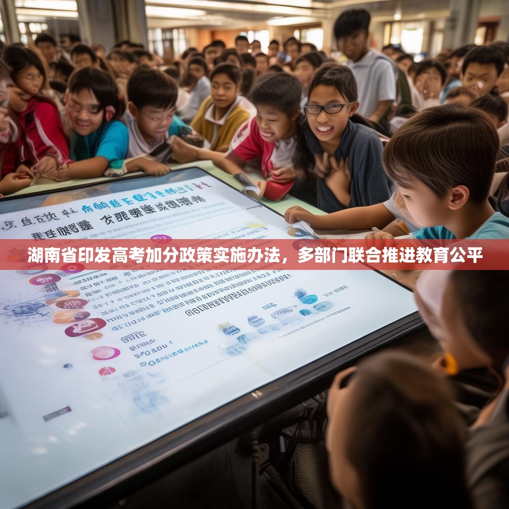 湖南省印发高考加分政策实施办法，多部门联合推进教育公平