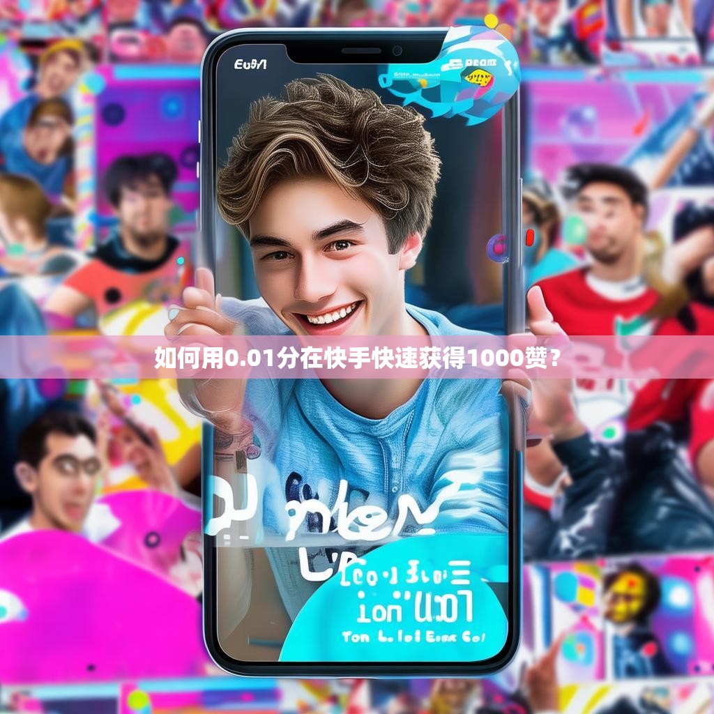 如何用0.01分在快手快速获得1000赞?