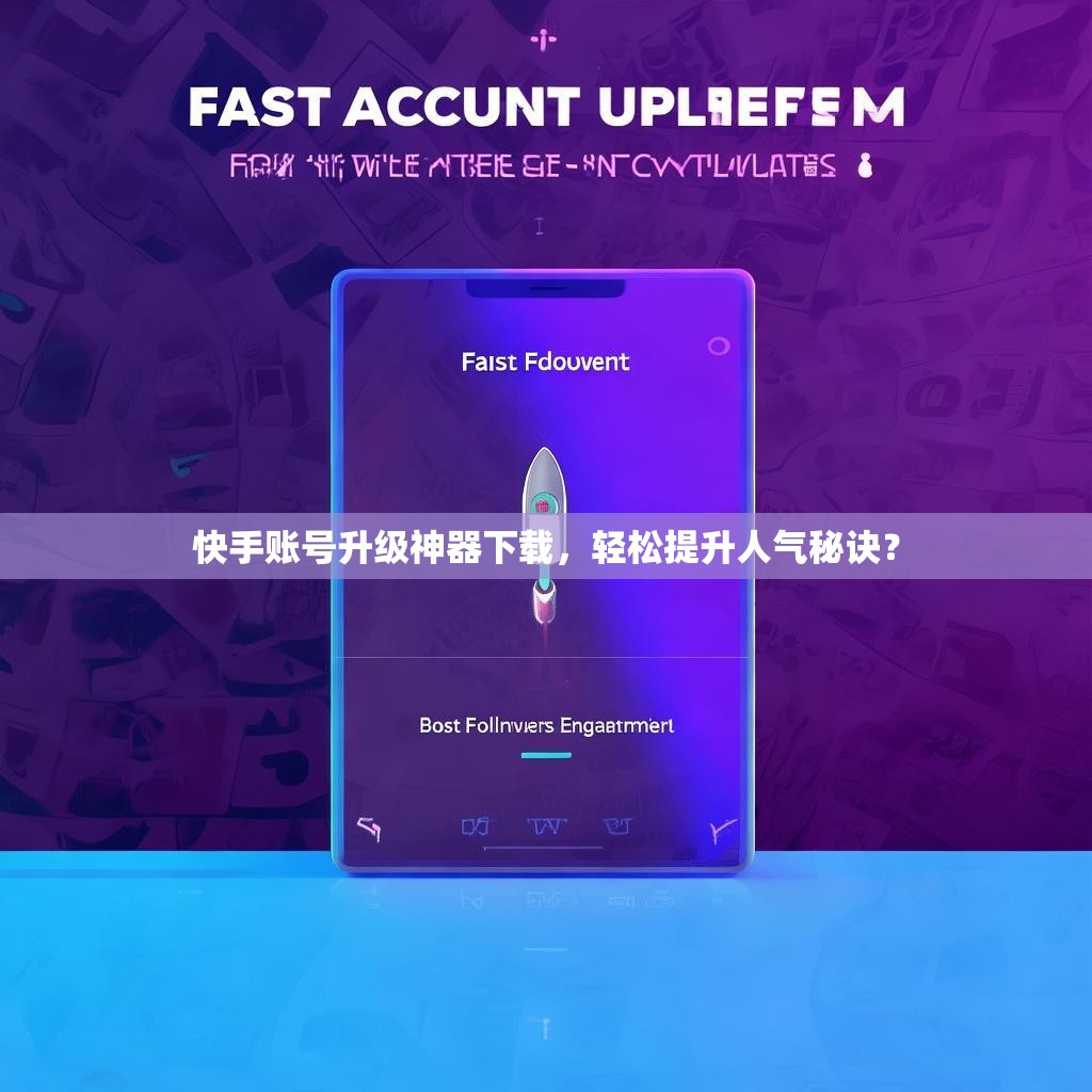 快手账号升级神器下载,轻松提升人气秘诀?