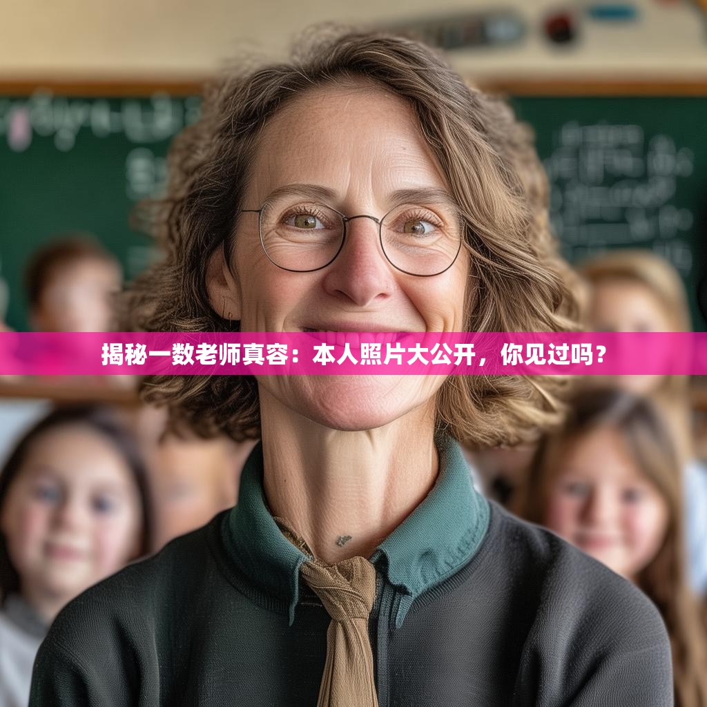 揭秘一数老师真容：本人照片大公开，你见过吗？