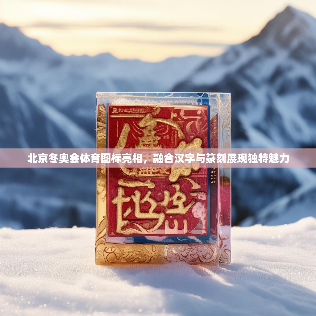 北京冬奥会体育图标亮相，融合汉字与篆刻展现独特魅力