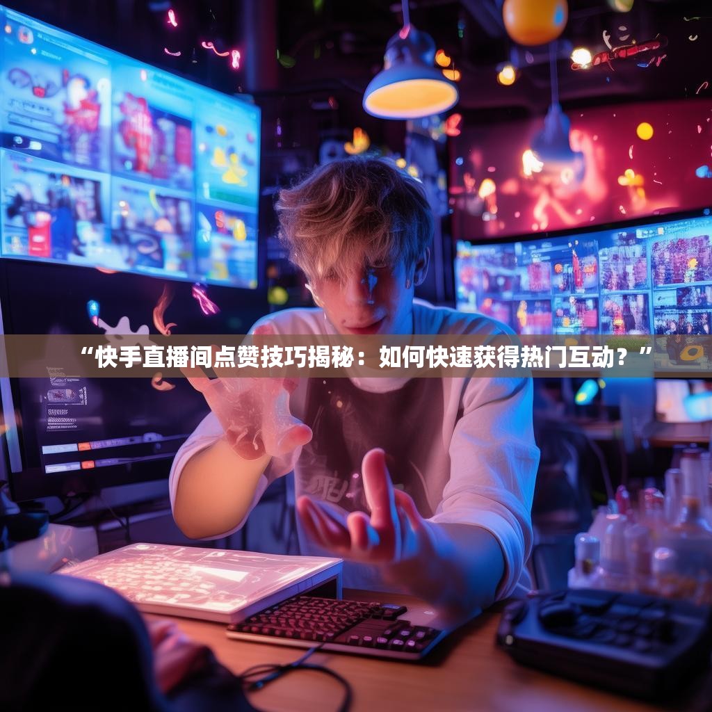 “快手<strong><mark>直播间点赞技巧</mark></strong>揭秘：如何快速获得热门互动？”