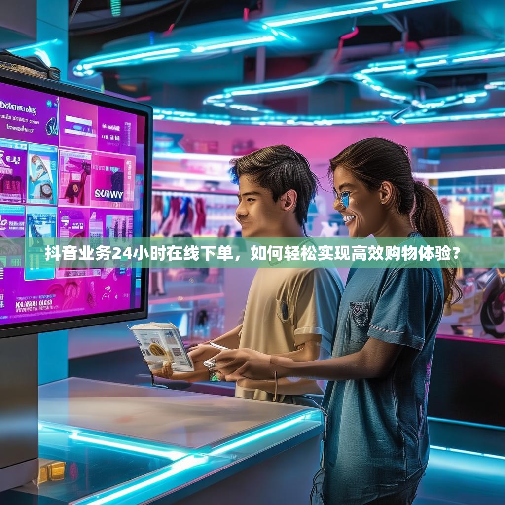 抖音业务24小时在线下单，如何轻松实现高效购物体验？