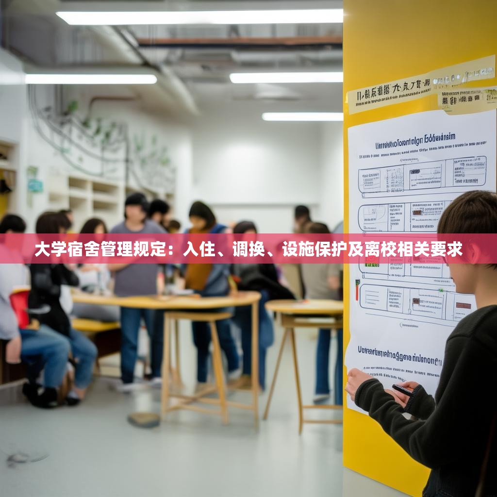 大学宿舍管理规定：入住、调换、设施保护及离校相关要求