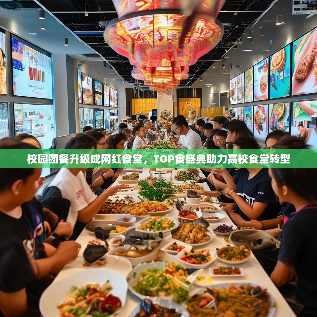 校园团餐升级成网红食堂,TOP食盛典助力高校食堂转型