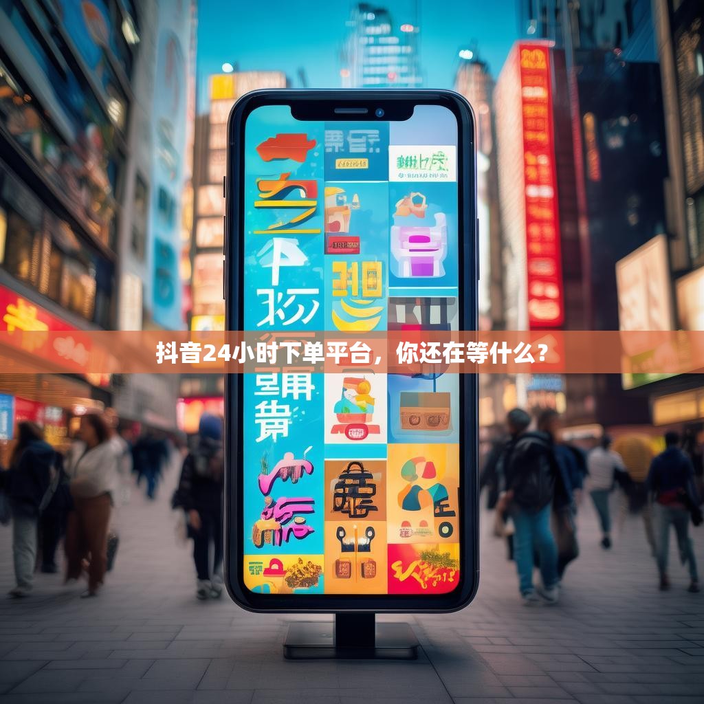 抖音24小时下单平台，你还在等什么？