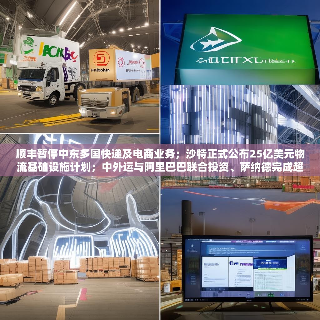 顺丰暂停中东多国快递及电商业务；沙特正式公布25亿美元物流基础设施计划；中外运与阿里巴巴联合投资、萨纳德完成超2亿元融资等