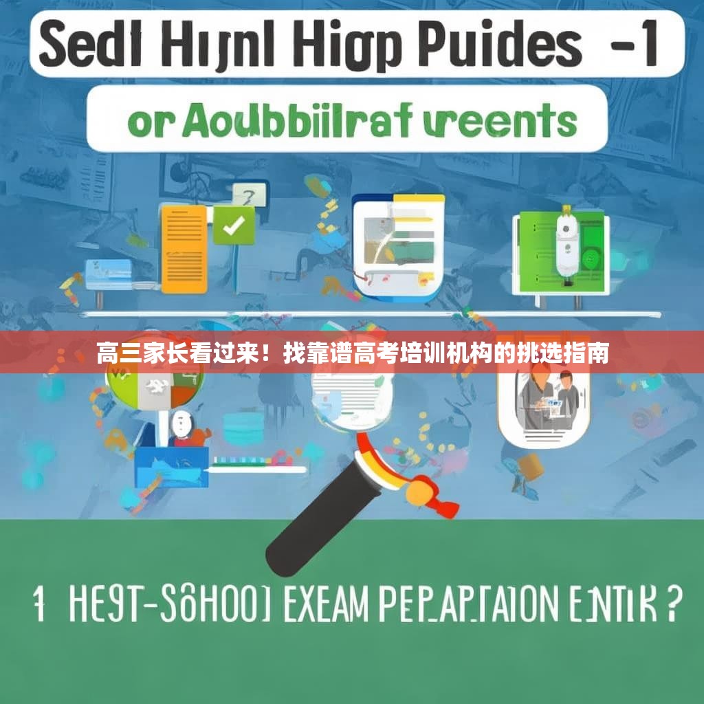 高三家长看过来！找靠谱高考培训机构的挑选指南