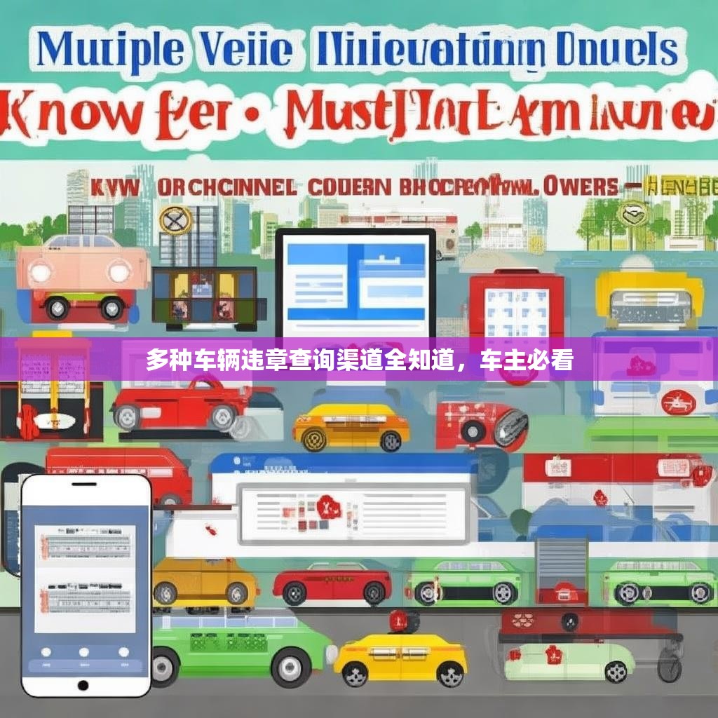 多种车辆违章查询渠道全知道，车主必看