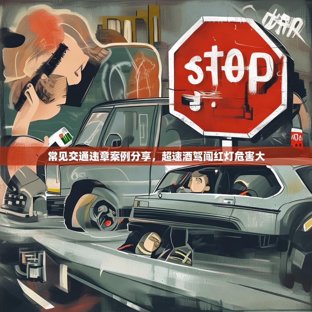 常见交通违章案例分享，超速酒驾闯红灯危害大