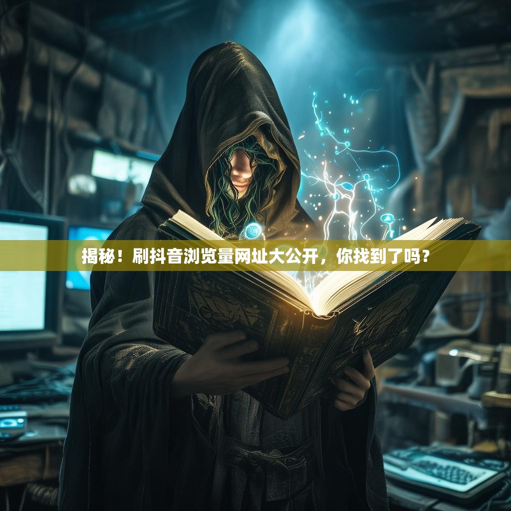 揭秘！刷抖音浏览量网址大公开，你找到了吗？