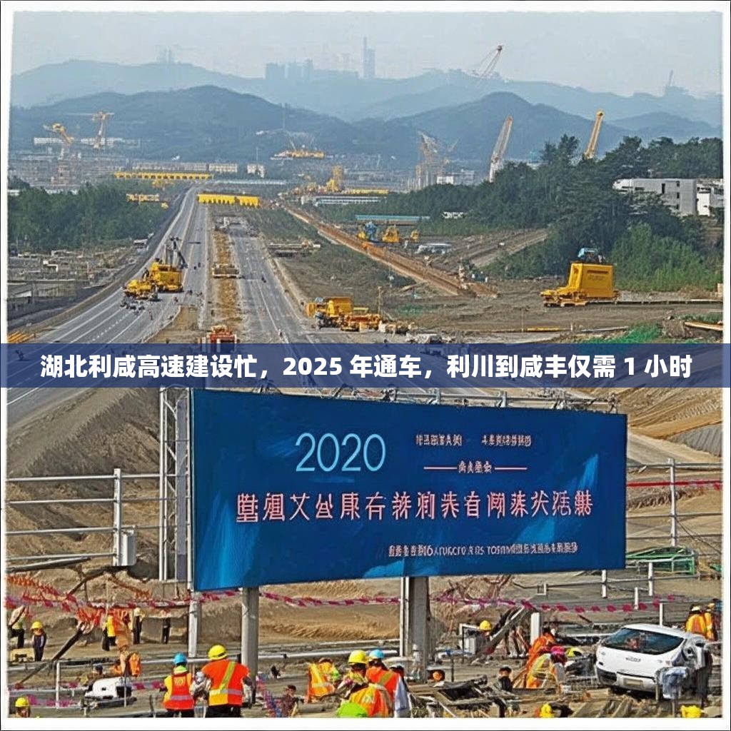 湖北利咸高速建设忙，2025 年通车，利川到咸丰仅需 1 小时