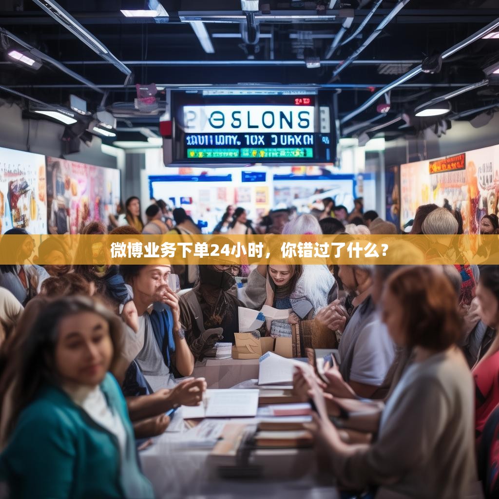 微博业务下单24小时，你错过了什么？
