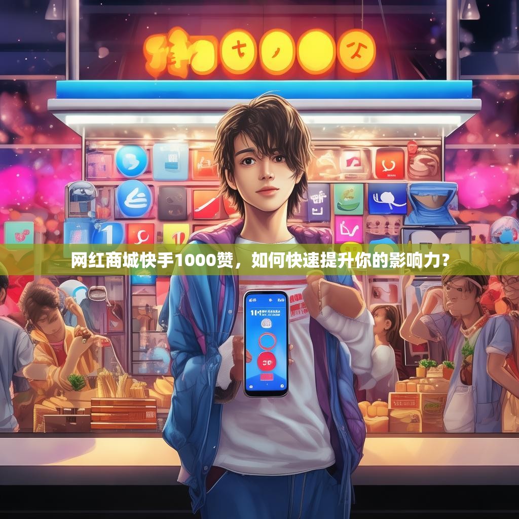 网红商城快手1000赞，如何快速提升你的影响力？