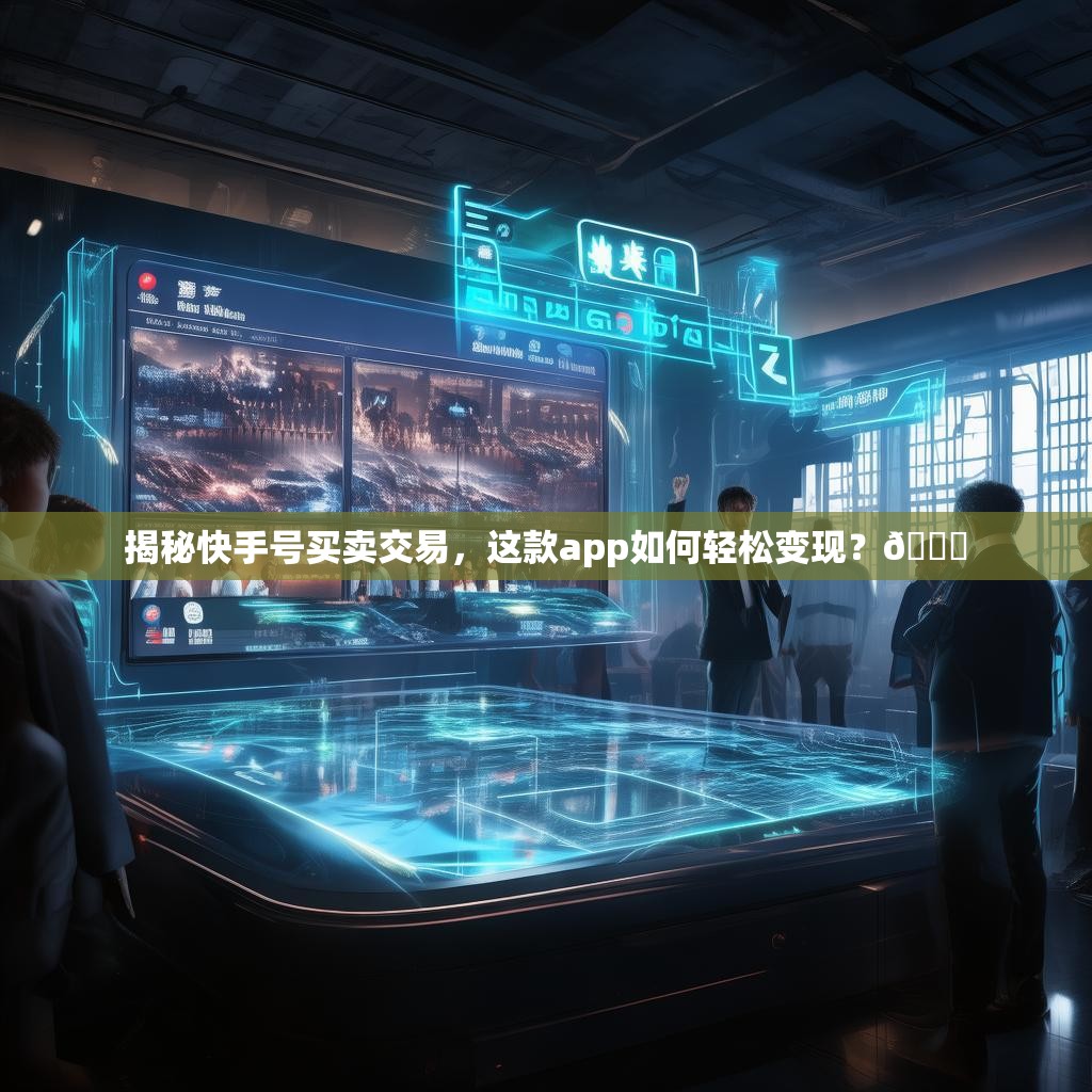 揭秘快手号买卖交易,这款app如何轻松变现?🚀
