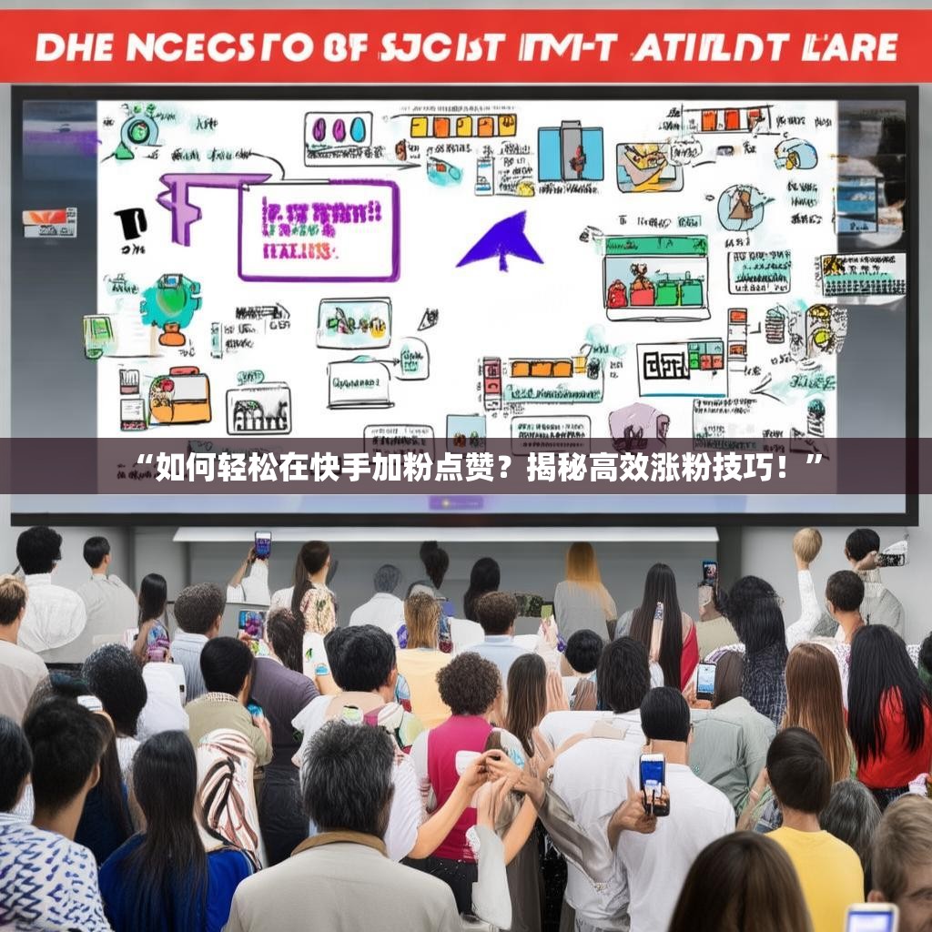 “如何轻松在快手加粉点赞？揭秘高效涨粉技巧！”