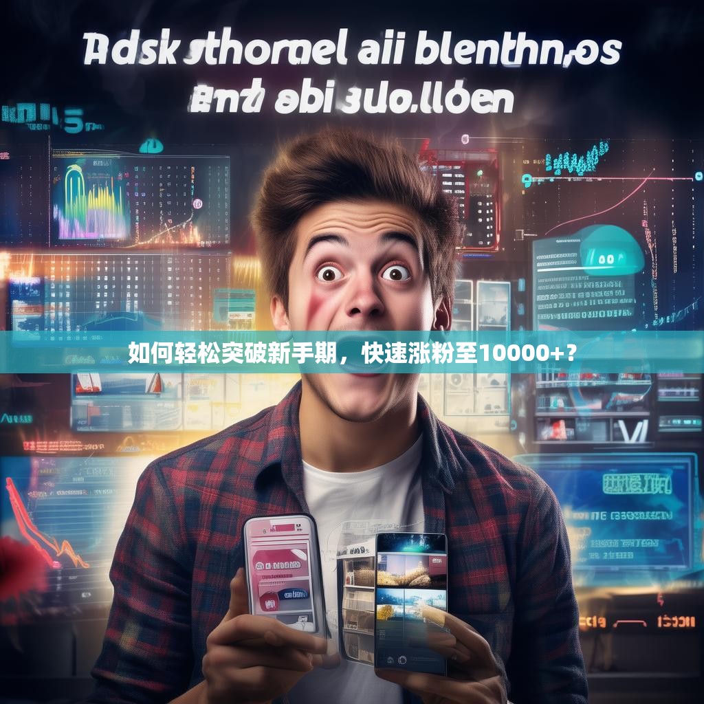 如何轻松突破新手期，快速涨粉至10000+？