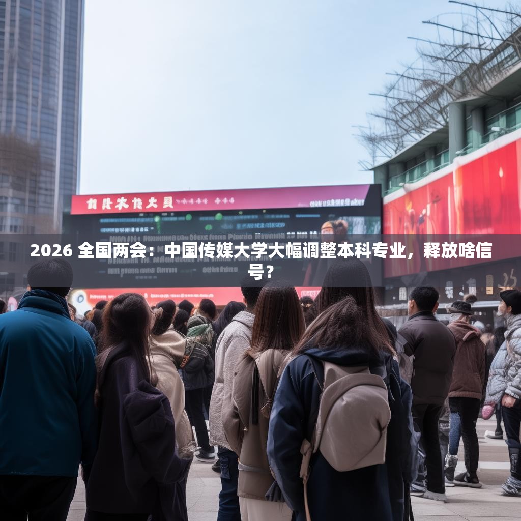 2026 全国两会：中国传媒大学大幅调整本科专业，释放啥信号？