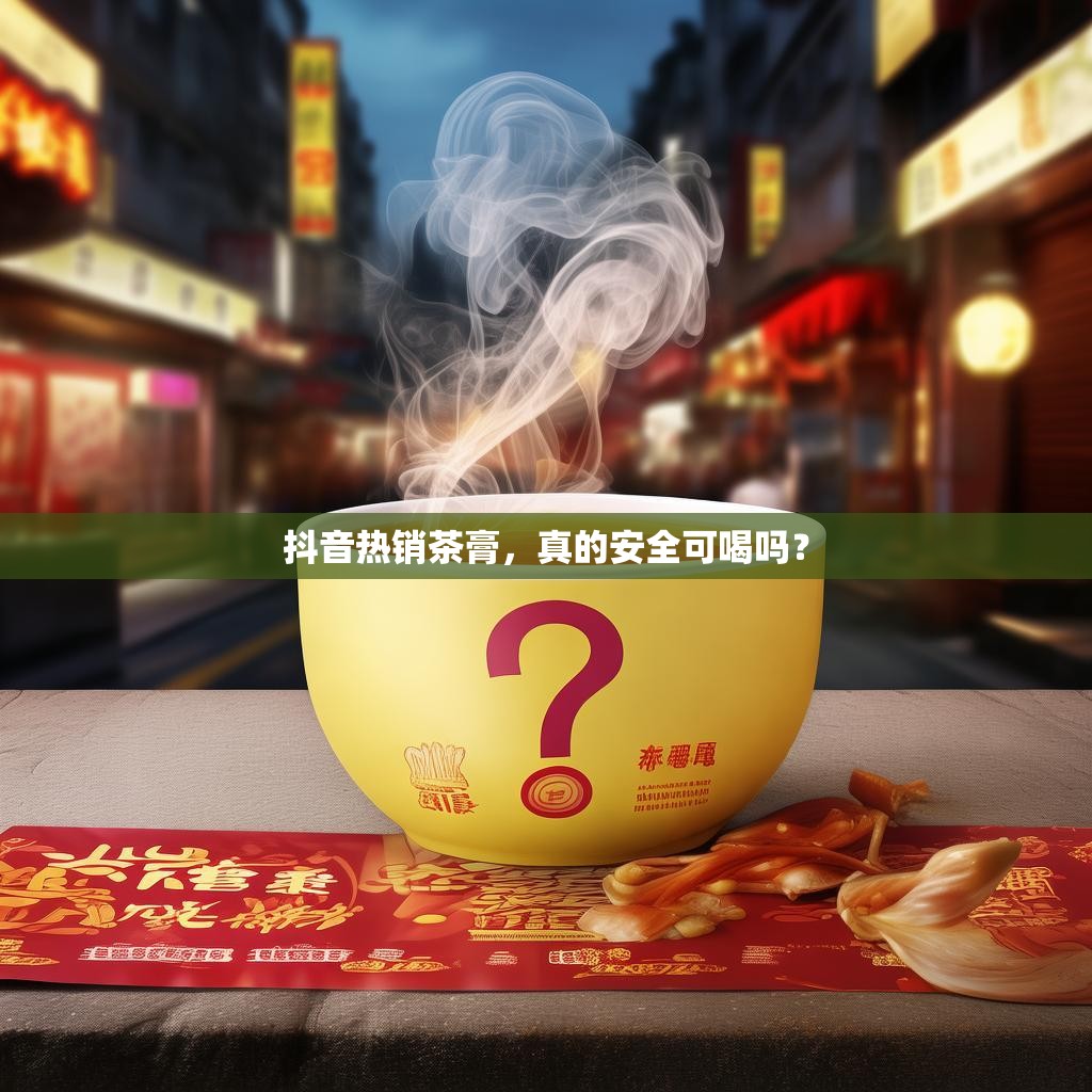 抖音热销茶膏,真的安全可喝吗?