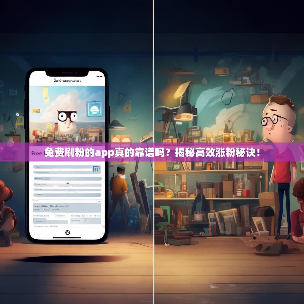 免费刷粉的app真的靠谱吗?揭秘高效涨粉秘诀!