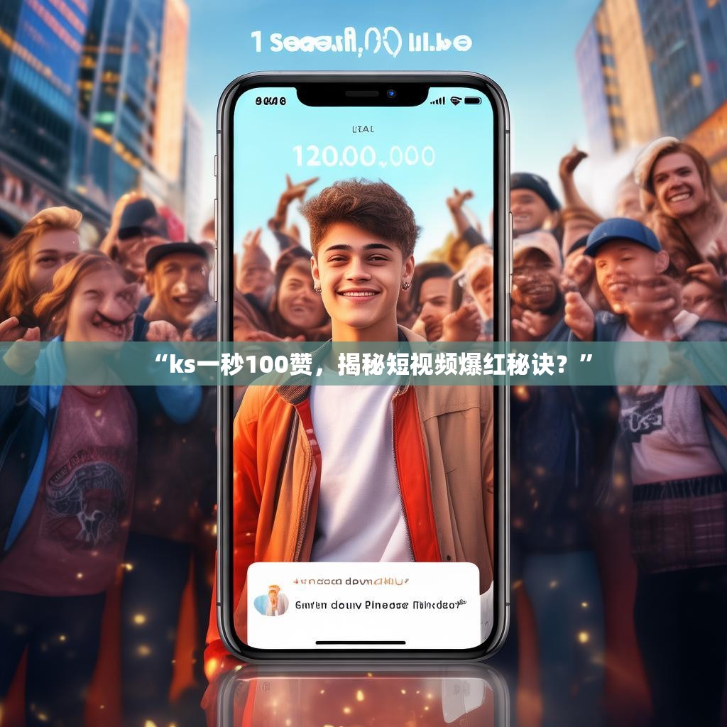 “ks一秒100赞，揭秘短视频爆红秘诀？”