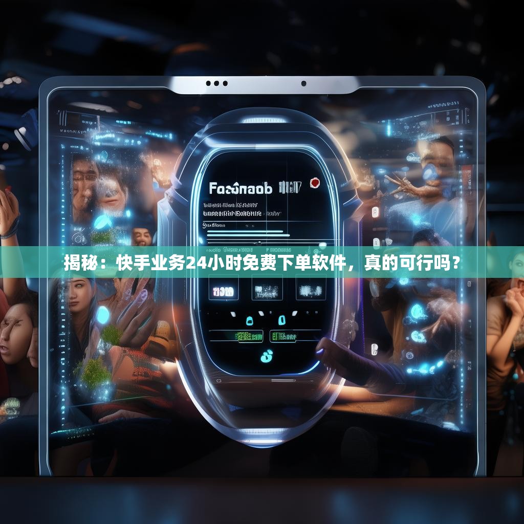 揭秘：快手业务24小时免费下单软件，真的可行吗？