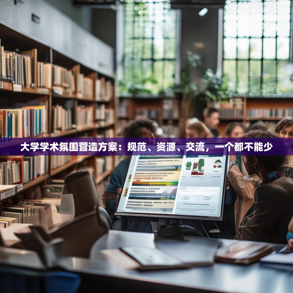 大学学术氛围营造方案：规范、资源、交流，一个都不能少