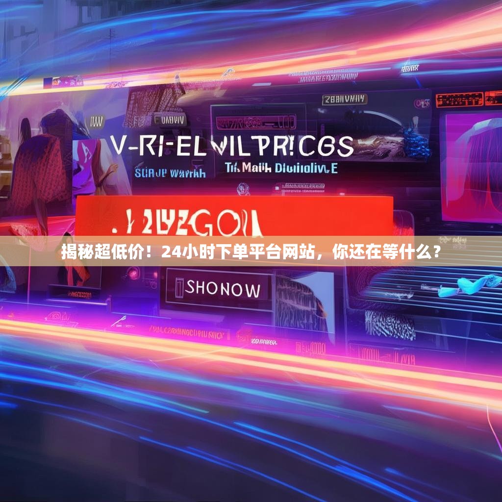 揭秘超低价！24小时下单平台网站，你还在等什么？