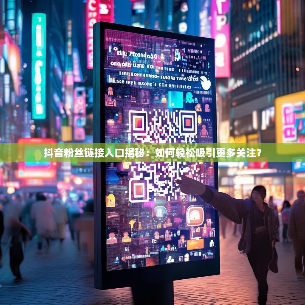 抖音粉丝链接入口揭秘：如何轻松吸引更多关注？