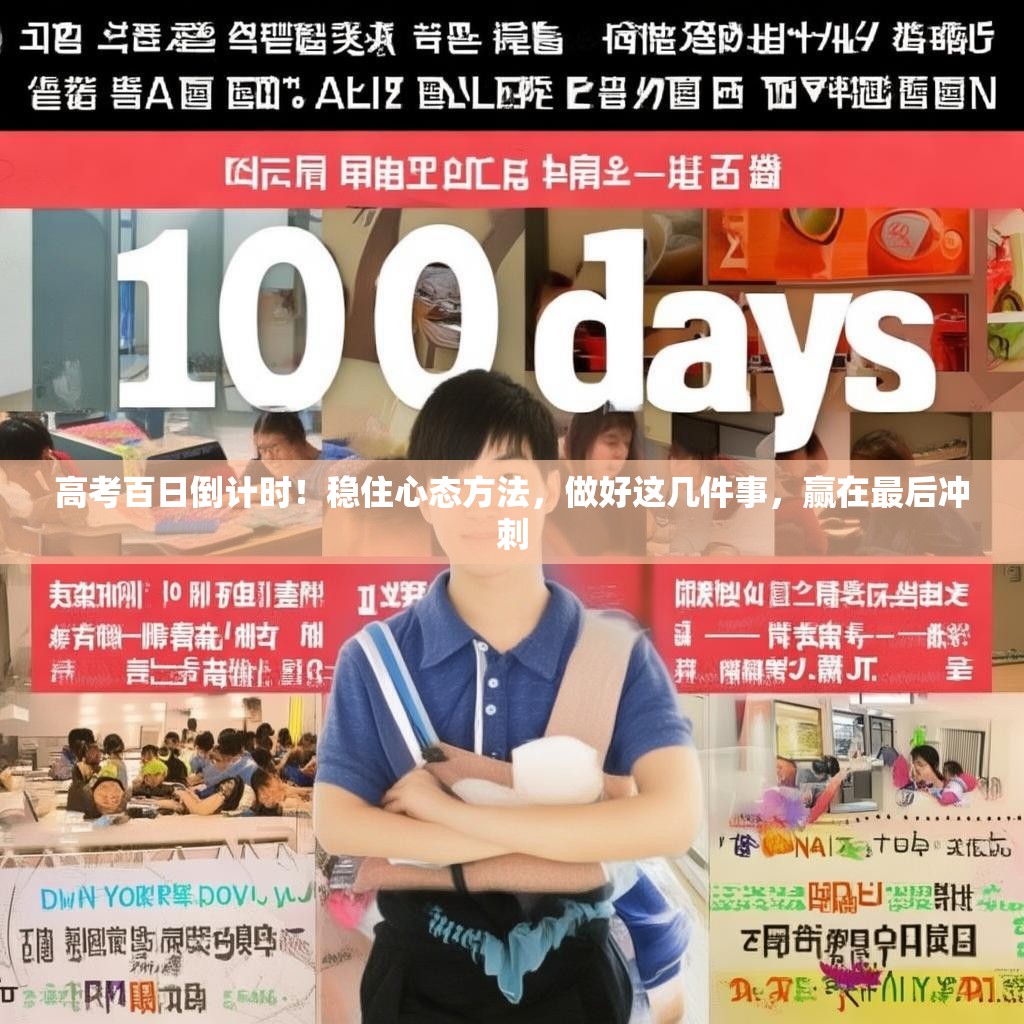 高考百日倒计时！稳住心态方法，做好这几件事，赢在最后冲刺