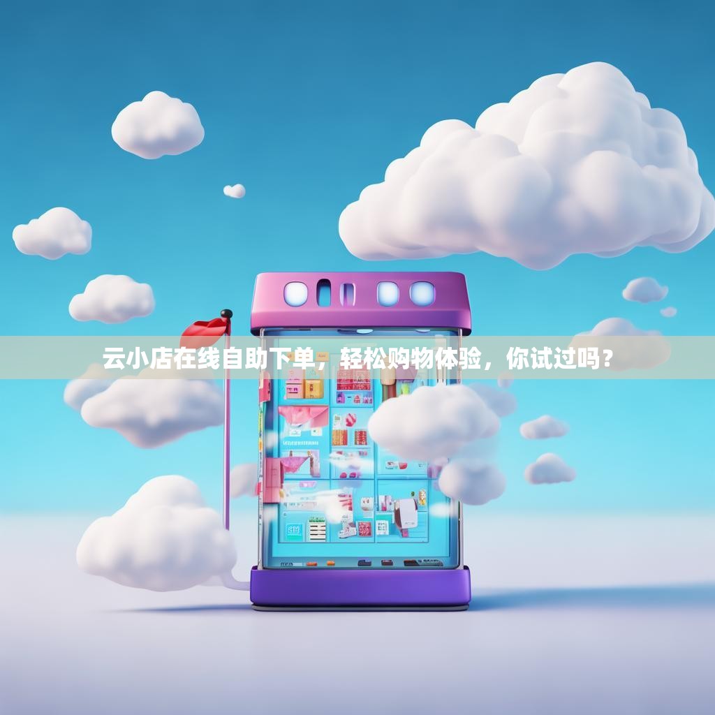 云小店在线自助下单，轻松购物体验，你试过吗？