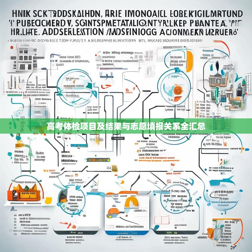 高考体检项目及结果与志愿填报关系全汇总