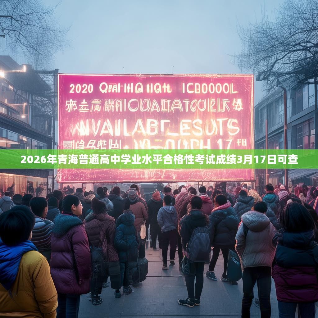 2026年青海普通高中学业水平合格性考试成绩3月17日可查