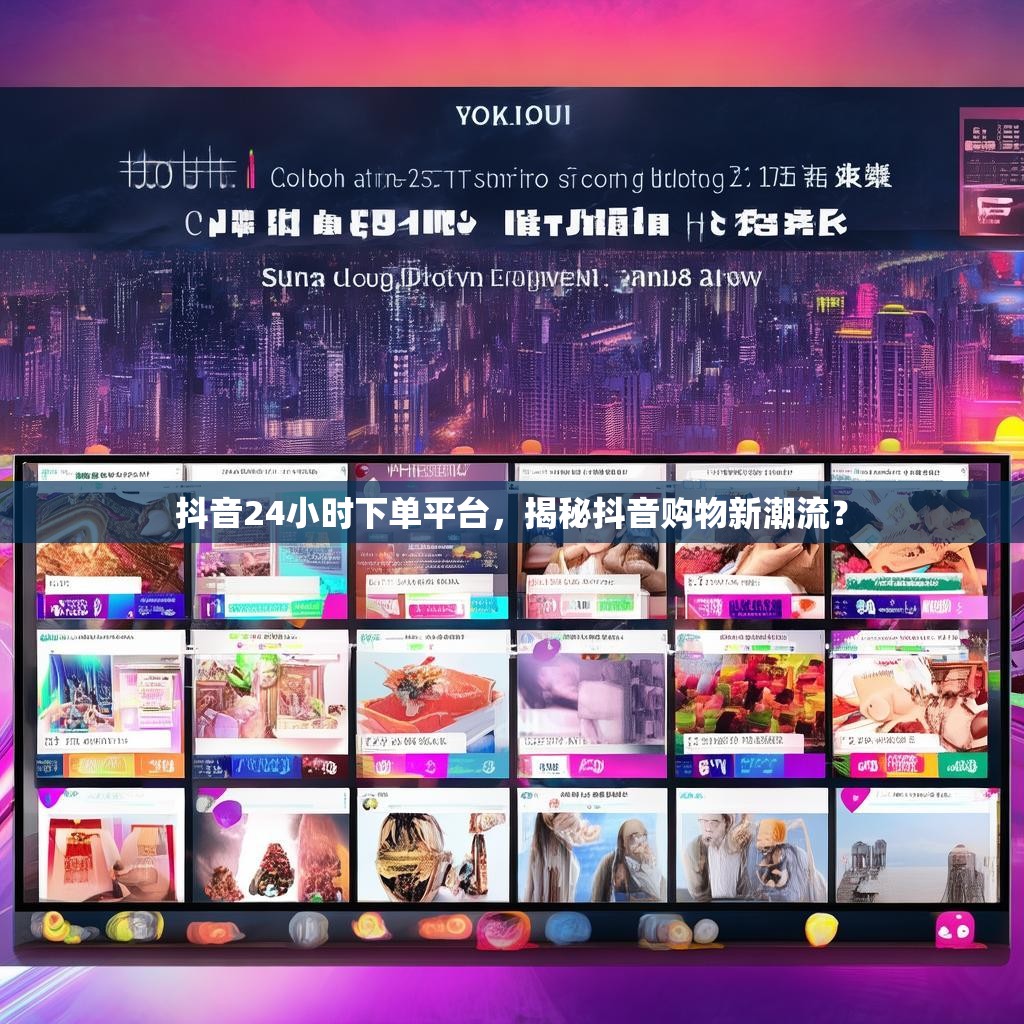 抖音24小时下单平台，揭秘抖音购物新潮流？