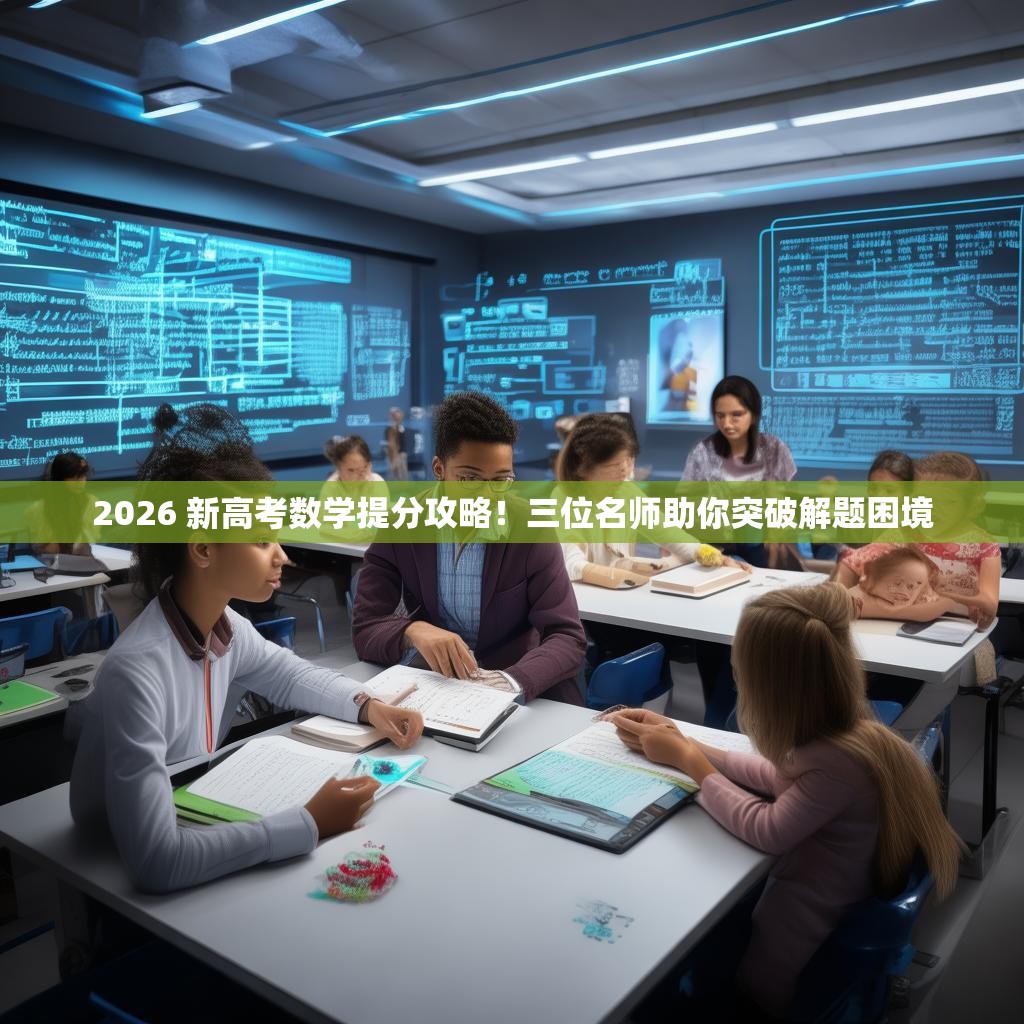 2026 新高考数学提分攻略！三位名师助你突破解题困境
