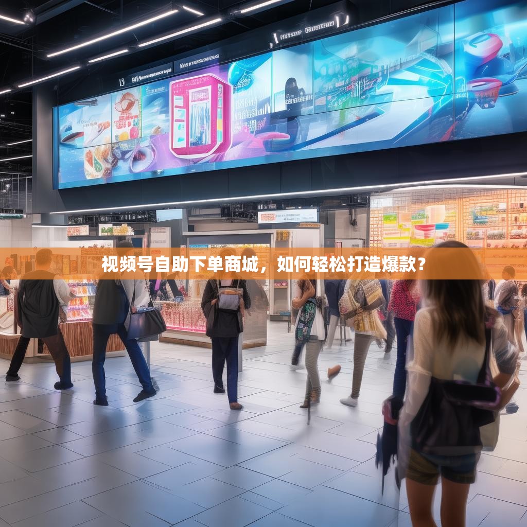 视频号自助下单商城，如何轻松打造爆款？