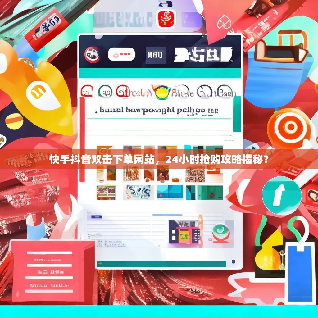 快手抖音双击下单网站,24小时抢购攻略揭秘?