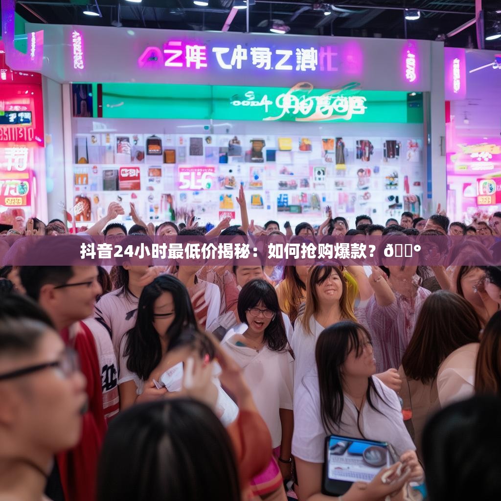 抖音24小时最低价揭秘：如何抢购爆款？💰