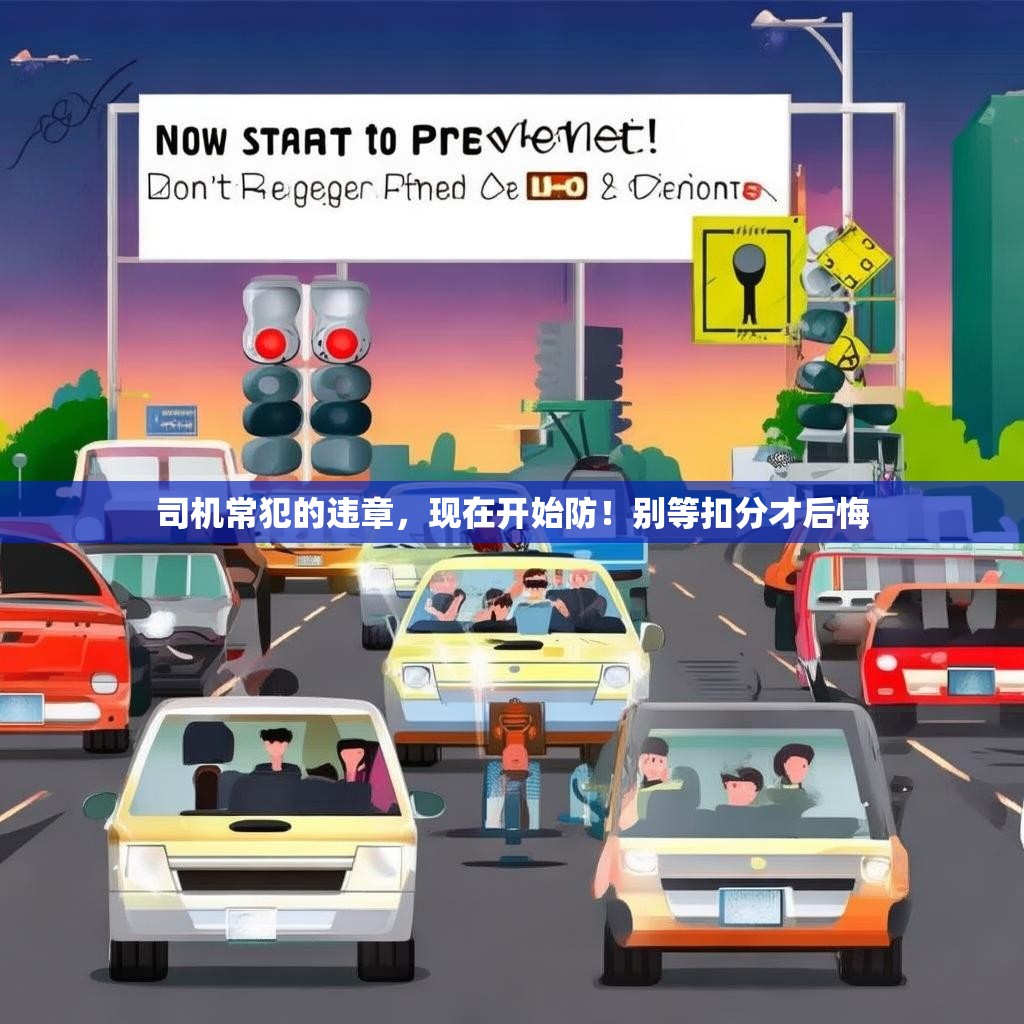 司机常犯的违章，现在开始防！别等扣分才后悔