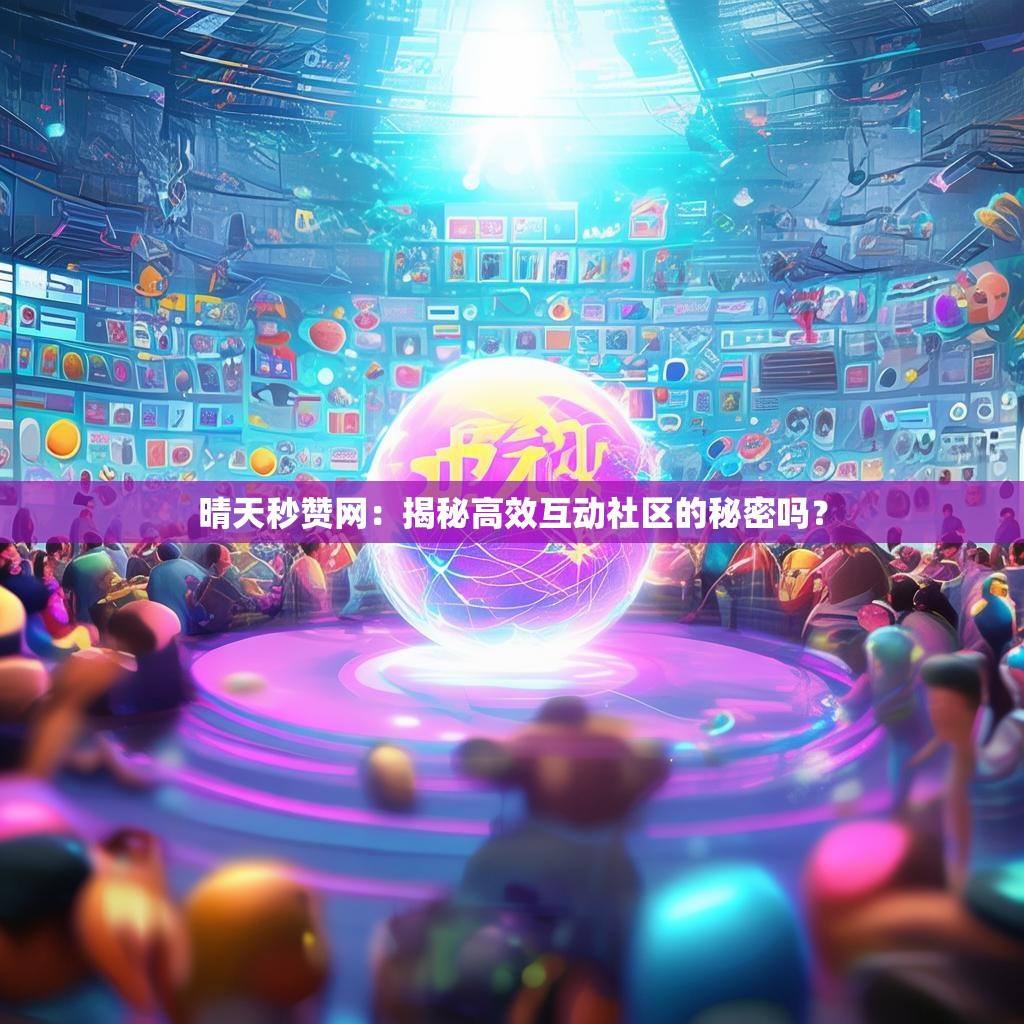 晴天秒赞网:揭秘高效互动社区的秘密吗?