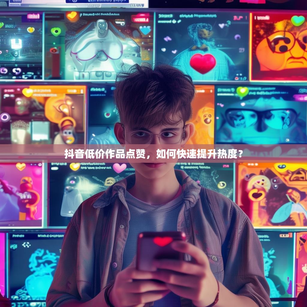 抖音低价作品点赞，如何快速提升热度？