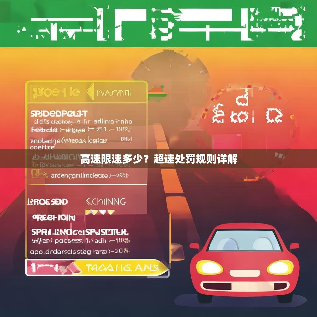高速限速多少？超速处罚规则详解