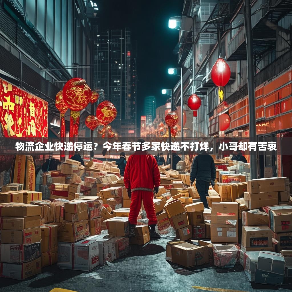 物流企业快递停运？今年春节多家快递不打烊，小哥却有苦衷